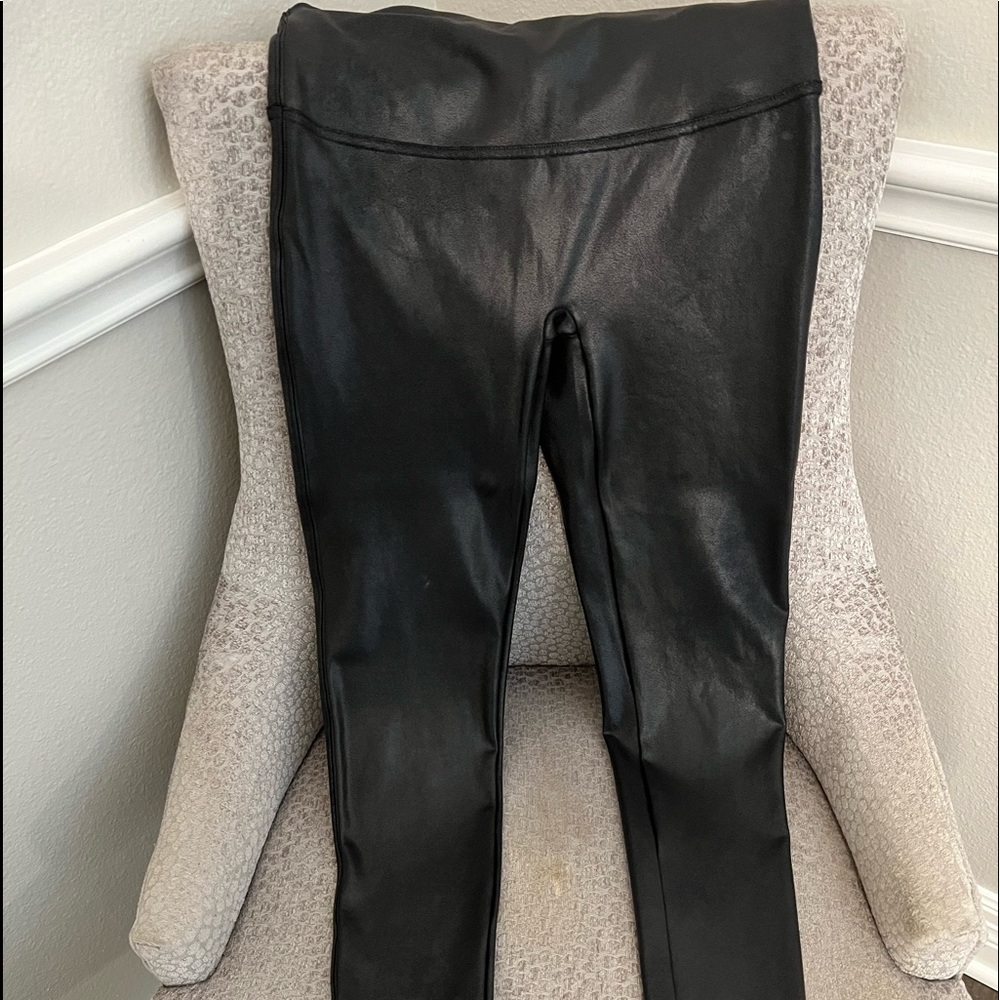 Spanx Faux Leather Leggings